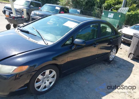 2007 Honda Civic Lx из США, поврежденный, VIN 1HGFA16537L040731